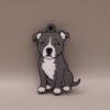 brelok z psem amstaff