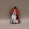 brelok z psem beagle