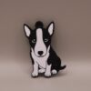 brelok z psem bullterrier