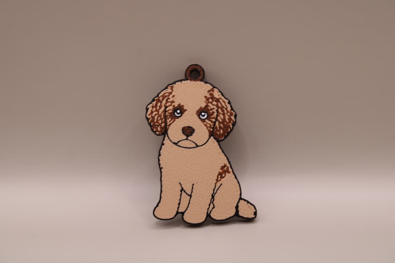 brelok z psem lagotto