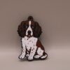 brelok z psem polski spaniel myśliwski
